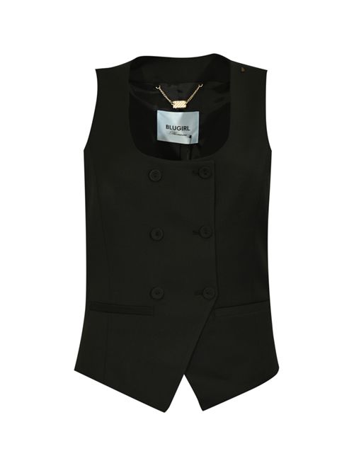 Gilet doppiopetto in fresco di lana BLUGIRL | RF5265 T207A22222